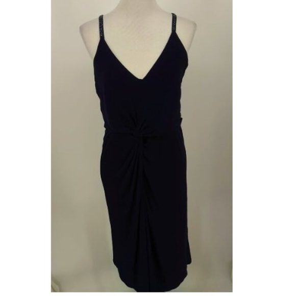 Banana Republic Dresses & Skirts - New Banana Republic Size 14 Dress Navy Blue Beaded